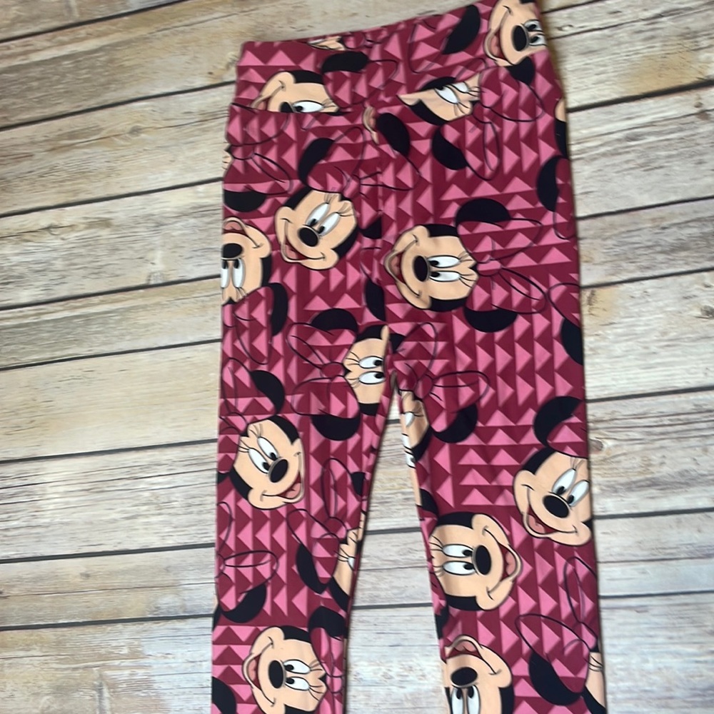 Minnie Mouse Lularoe Girls Leggings L/XL